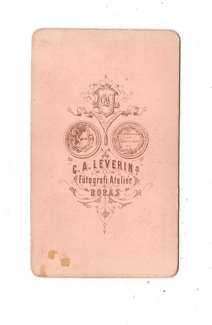 Fotografie Feine Dame - Boras 1870er