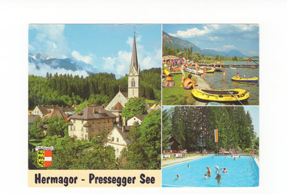 Ansichtskarte Hermagor - Pressegger See / Kärnten / Österreich