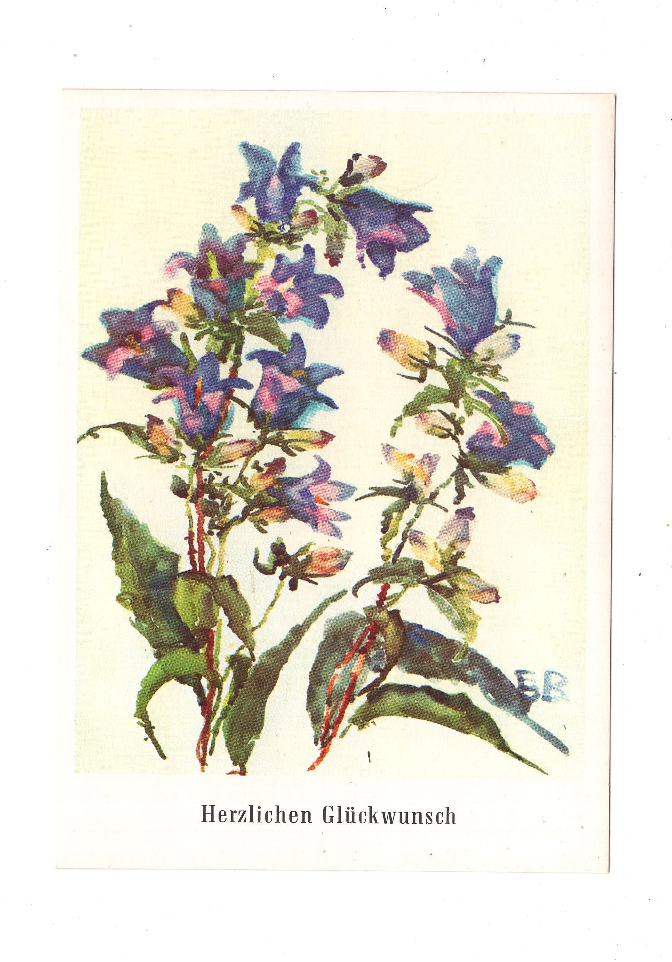 Ansichtskarte Glückwünsche / Glückwunsch zum Geburtstag / L1-58