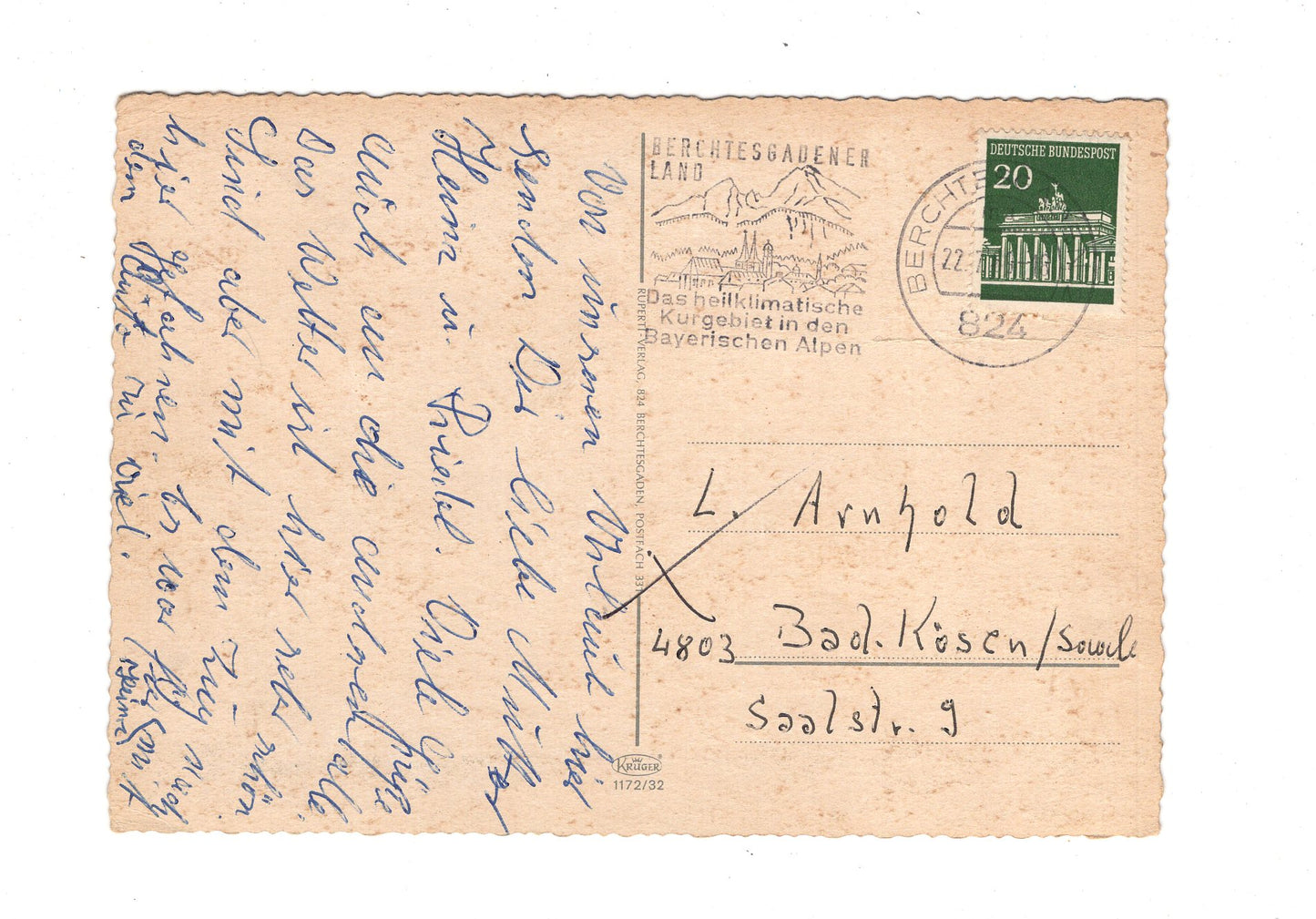 Ansichtskarte Grüße vom Königssee / G1-60