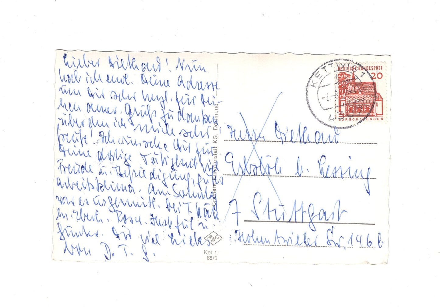 Ansichtskarte Kettwig / Ruhr / Stausee