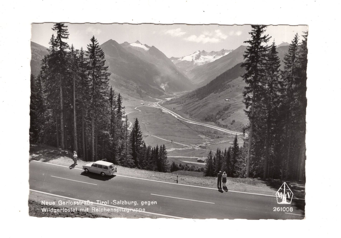 Ansichtskarte Neue Gerlosstraße Tirol-Salzburg / Österreich / N1-66