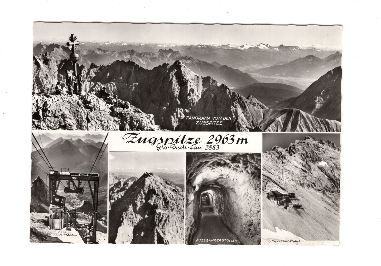 Ansichtskarte Zugspitze