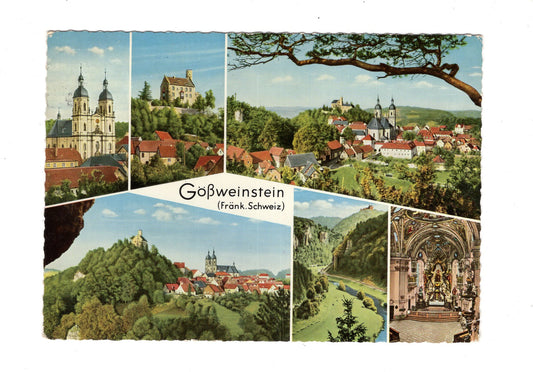 Ansichtskarte Gößweinstein / Fränkische Schweiz
