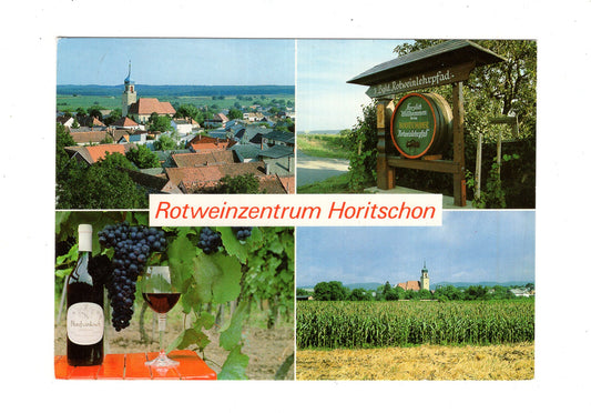 Ansichtskarte Rotweinzentrum Horitschon / Burgenland / Österreich