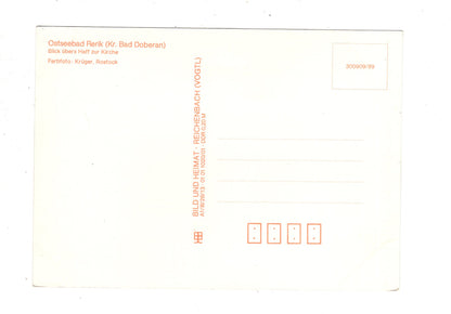 Ansichtskarte Ostseebad Rerik / Blick übers Haff zur Kirche / J1-67