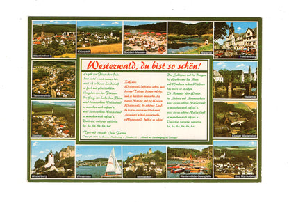 Ansichtskarte Westerwald / Westerburg / Flammersfeld +++