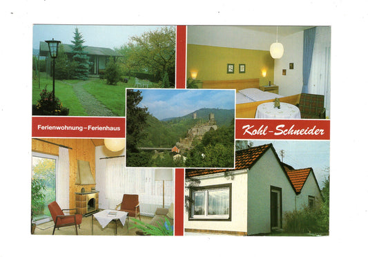 Ansichtskarte Ferienwohnungen-Ferienhaus Kohl-Schneider / Manderscheid / Eifel