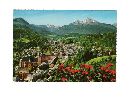 Ansichtskarte Berchtesgaden mit Watzmann