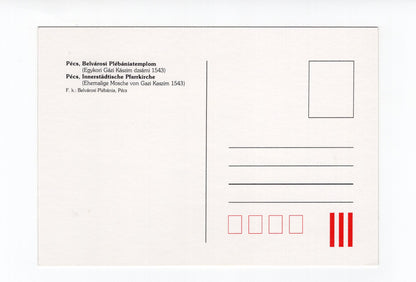 Ansichtskarte Pecs / Pfarrkirche / Ungarn