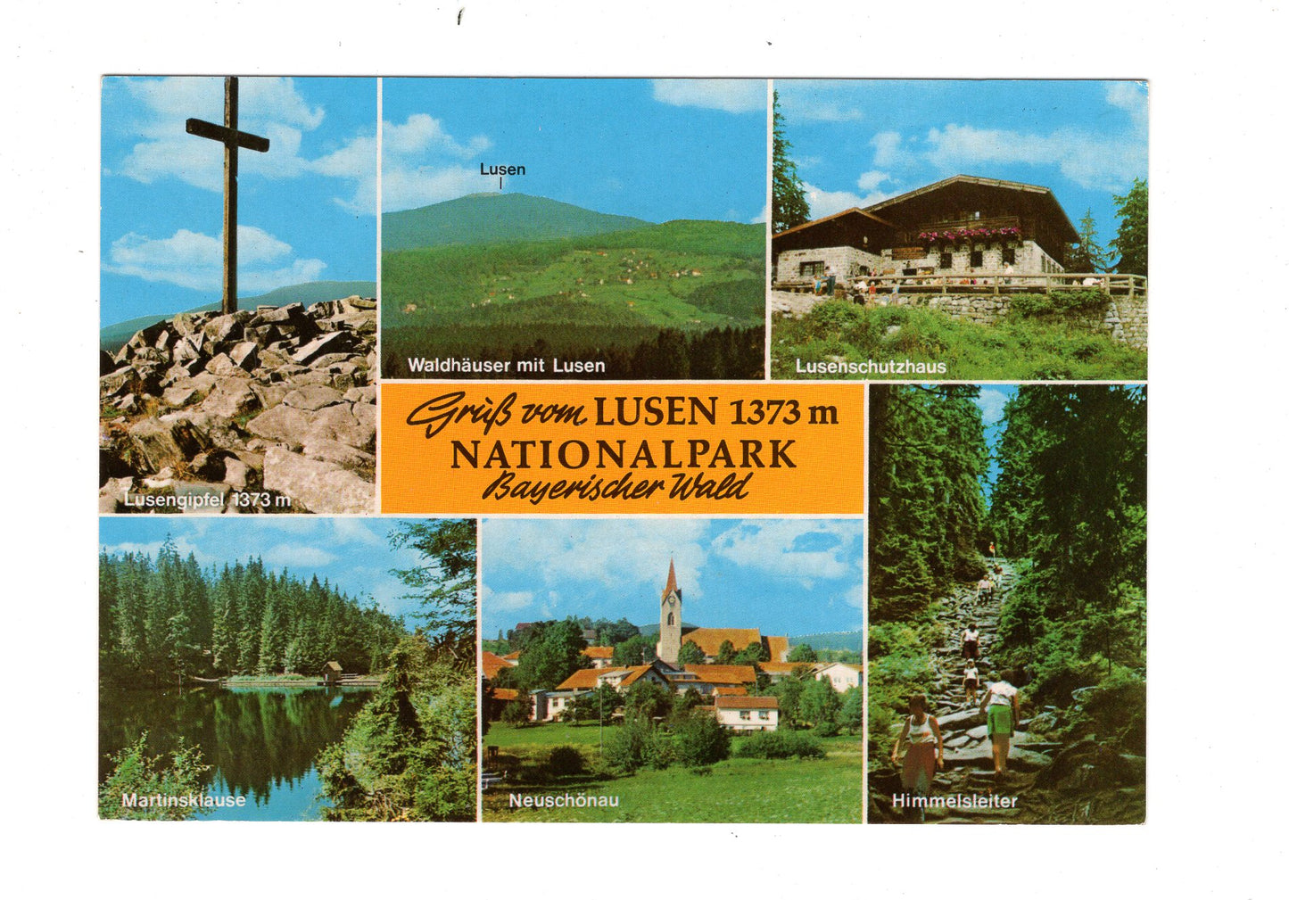 Ansichtskarte Lusen / Nationalpark Bayerischer Wald / I1-53