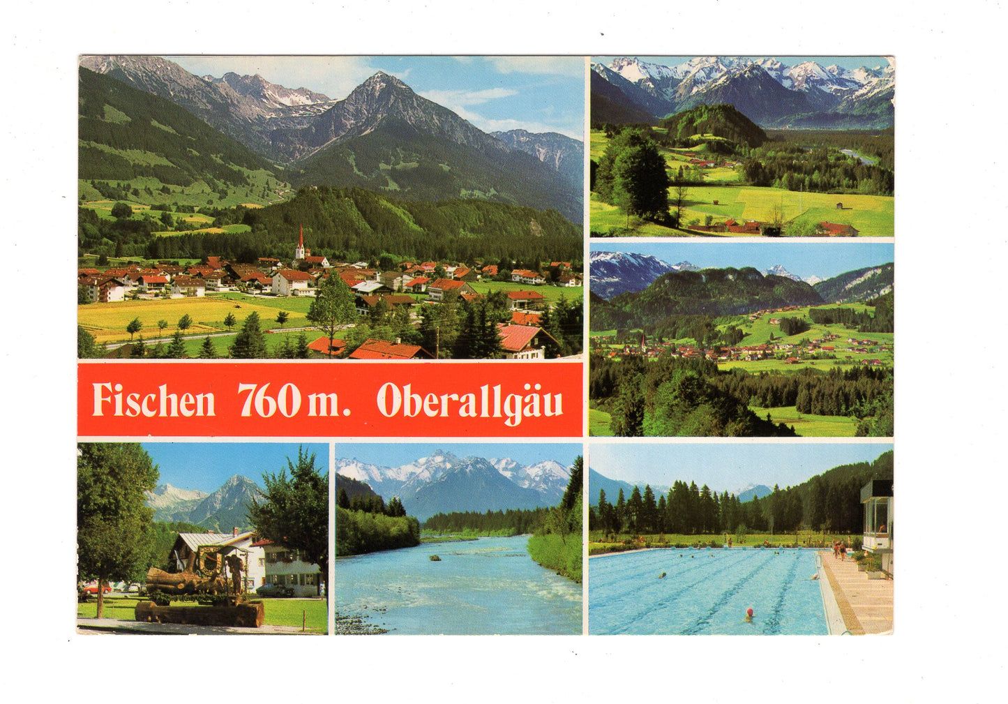 Ansichtskarte Fischen im Oberallgäu / H1-57