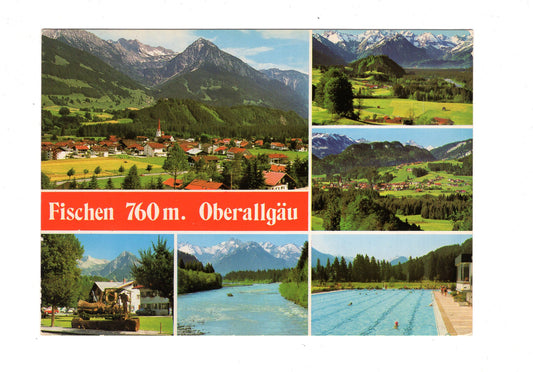 Ansichtskarte Fischen im Oberallgäu / H1-57