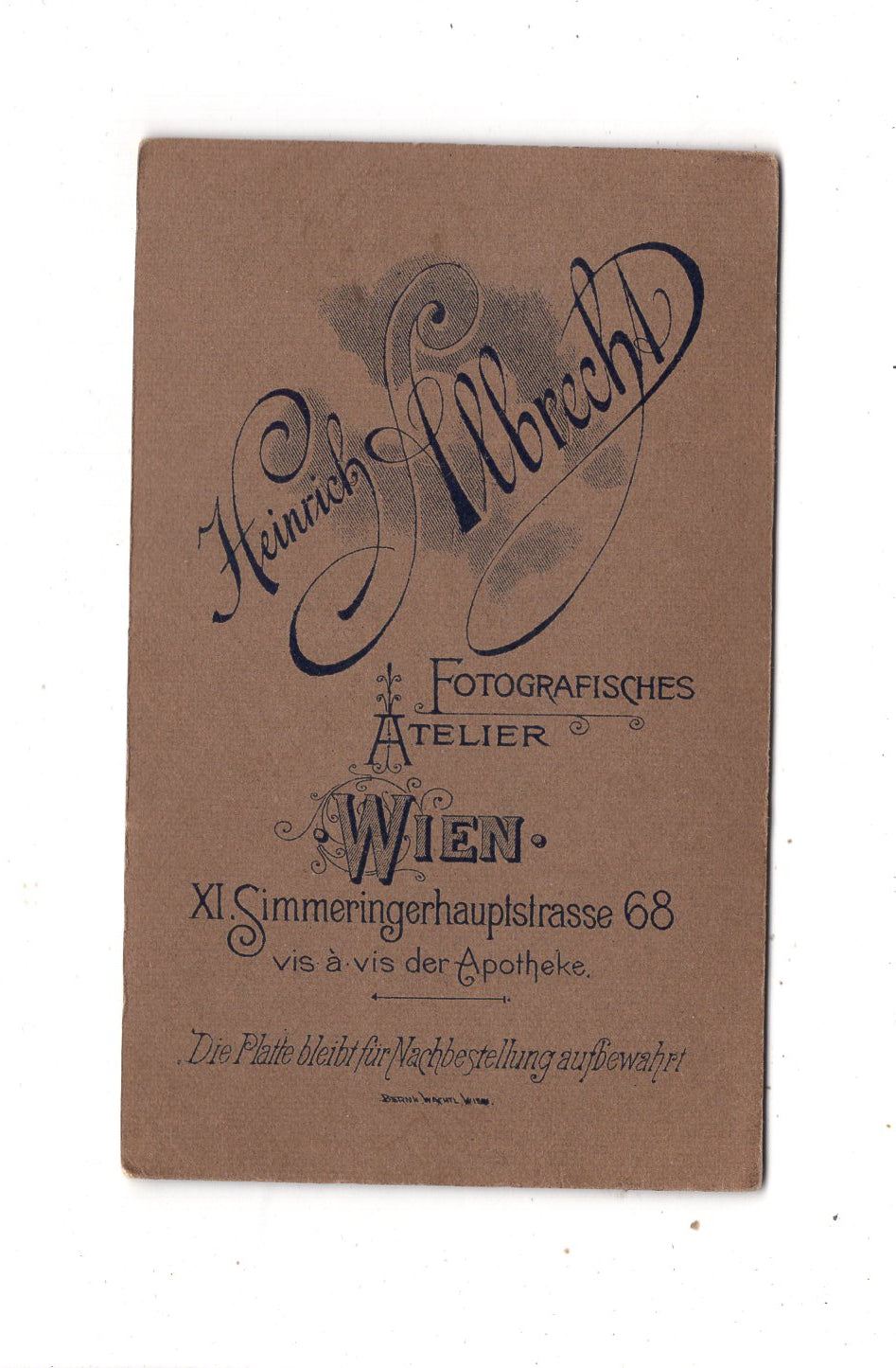 Fotografie K. u. k. Soldat - Wien 1900er