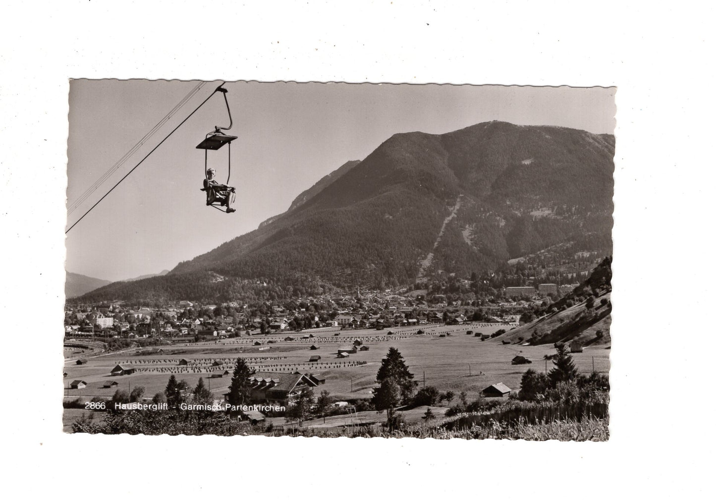 Ansichtskarte Garmisch-Partenkirchen / Hausberglift / I1-69