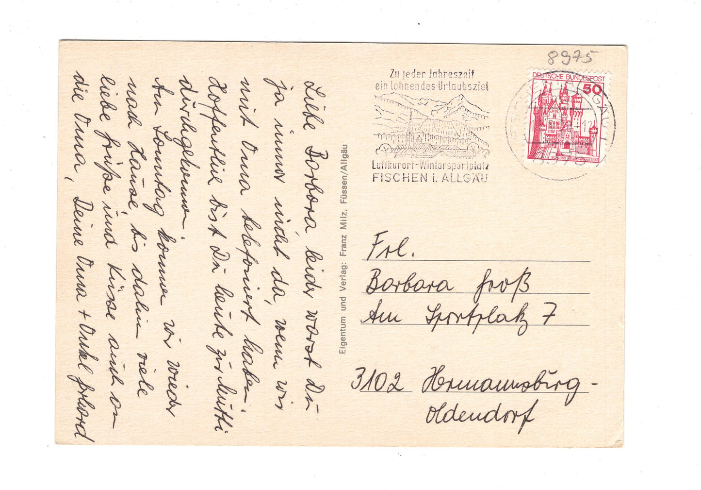 Ansichtskarte Fischen im Oberallgäu / H1-57