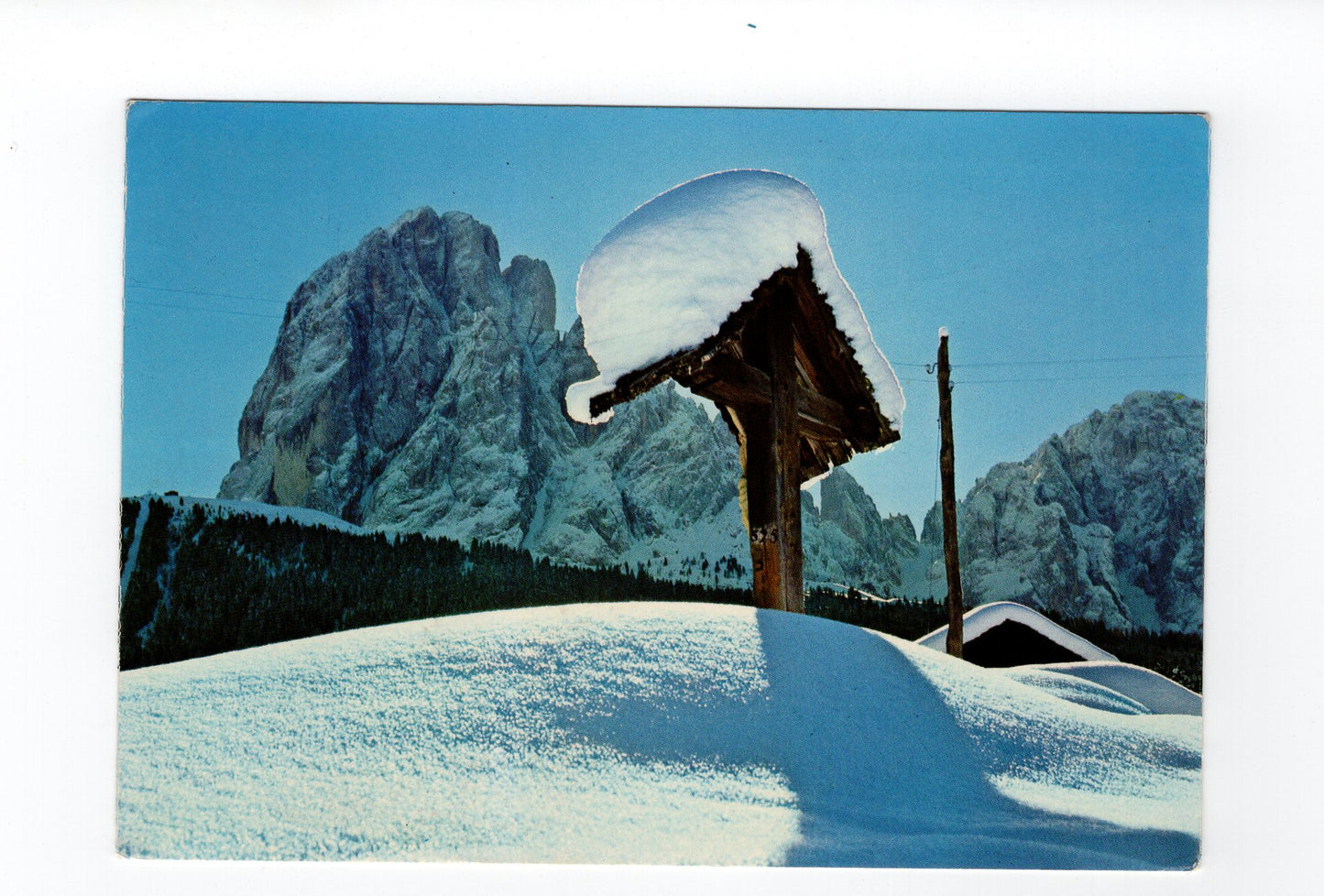 Ansichtskarte Dolomiten / Langkofel / Italien