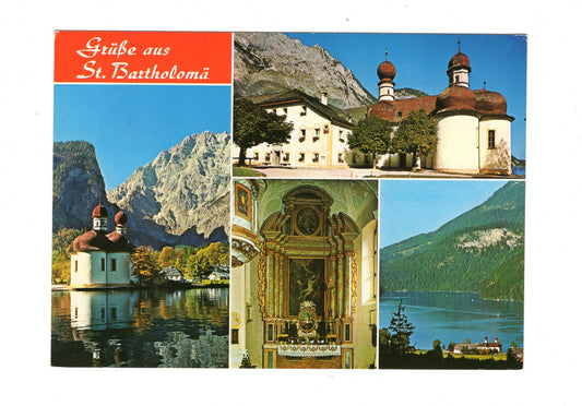 Ansichtskarte Grüße aus St. Bartholomä am Königssee / G1-60