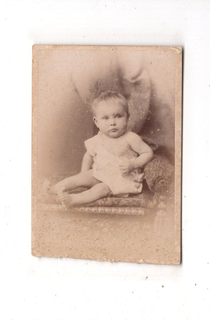 Fotografie Schönes Kinderbild / Baby - Bremen +++ 1880er