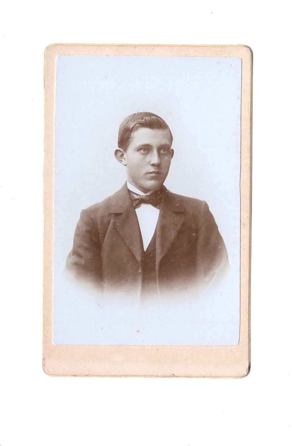 Fotografie Herrenportrait - unbekannter Ort 1890er