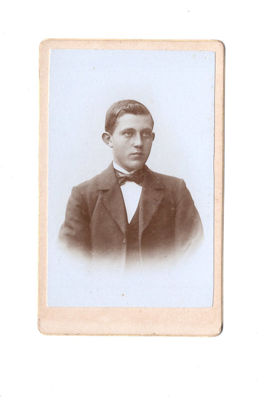 Fotografie Herrenportrait - unbekannter Ort 1890er