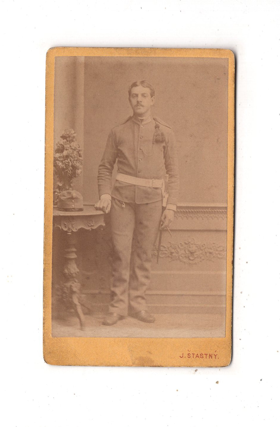 Fotografie K. u. k. Soldat - Iglau 1870er