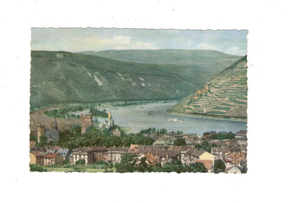 Ansichtskarte Bingen am Rhein mit Burg Klopp / M1-65