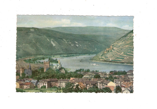 Ansichtskarte Bingen am Rhein mit Burg Klopp / M1-65