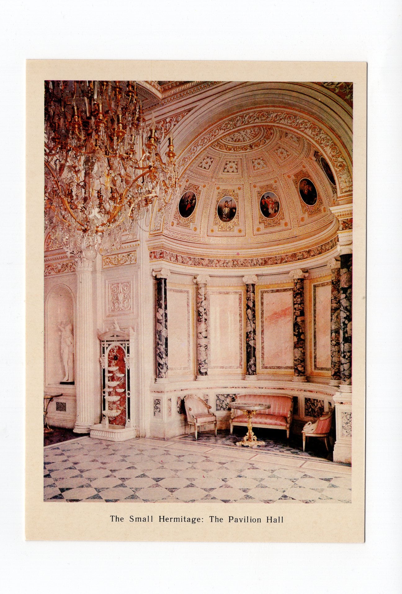 Ansichtskarte Leningrad / The Small Hermitage / Russland