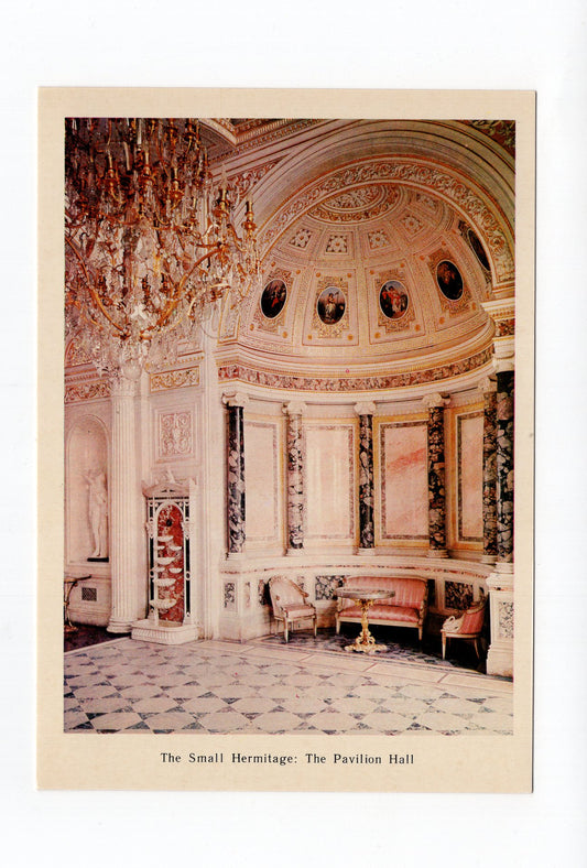 Ansichtskarte Leningrad / The Small Hermitage / Russland