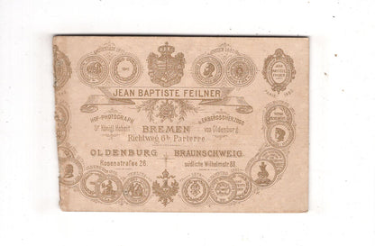 Fotografie Schönes Kinderbild / Baby - Bremen +++ 1880er