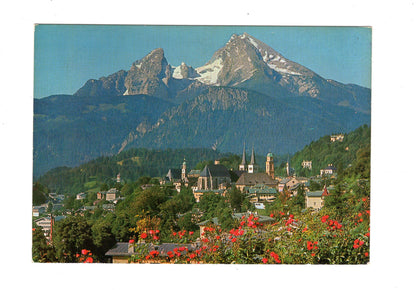 Ansichtskarte Berchtesgaden mit Watzmann