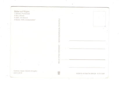 Ansichtskarte Bäder auf Rügen / Göhren / Binz +++ / L1-67