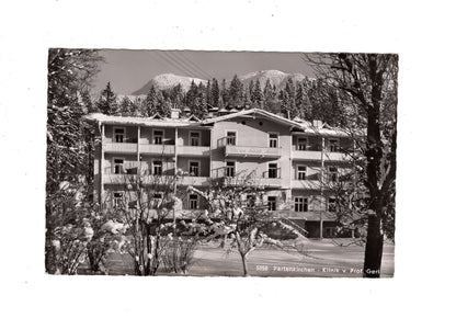 Ansichtskarte Garmisch-Partenkirchen / Klinik von Prof. Gerl / I1-69