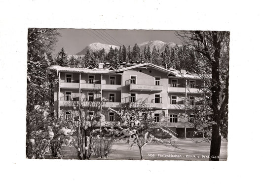 Ansichtskarte Garmisch-Partenkirchen / Klinik von Prof. Gerl / I1-69