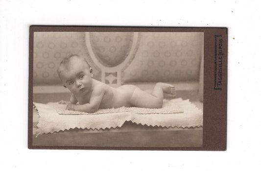 Fotografie Schönes Kinderbild / Baby - Leipzig um 1910