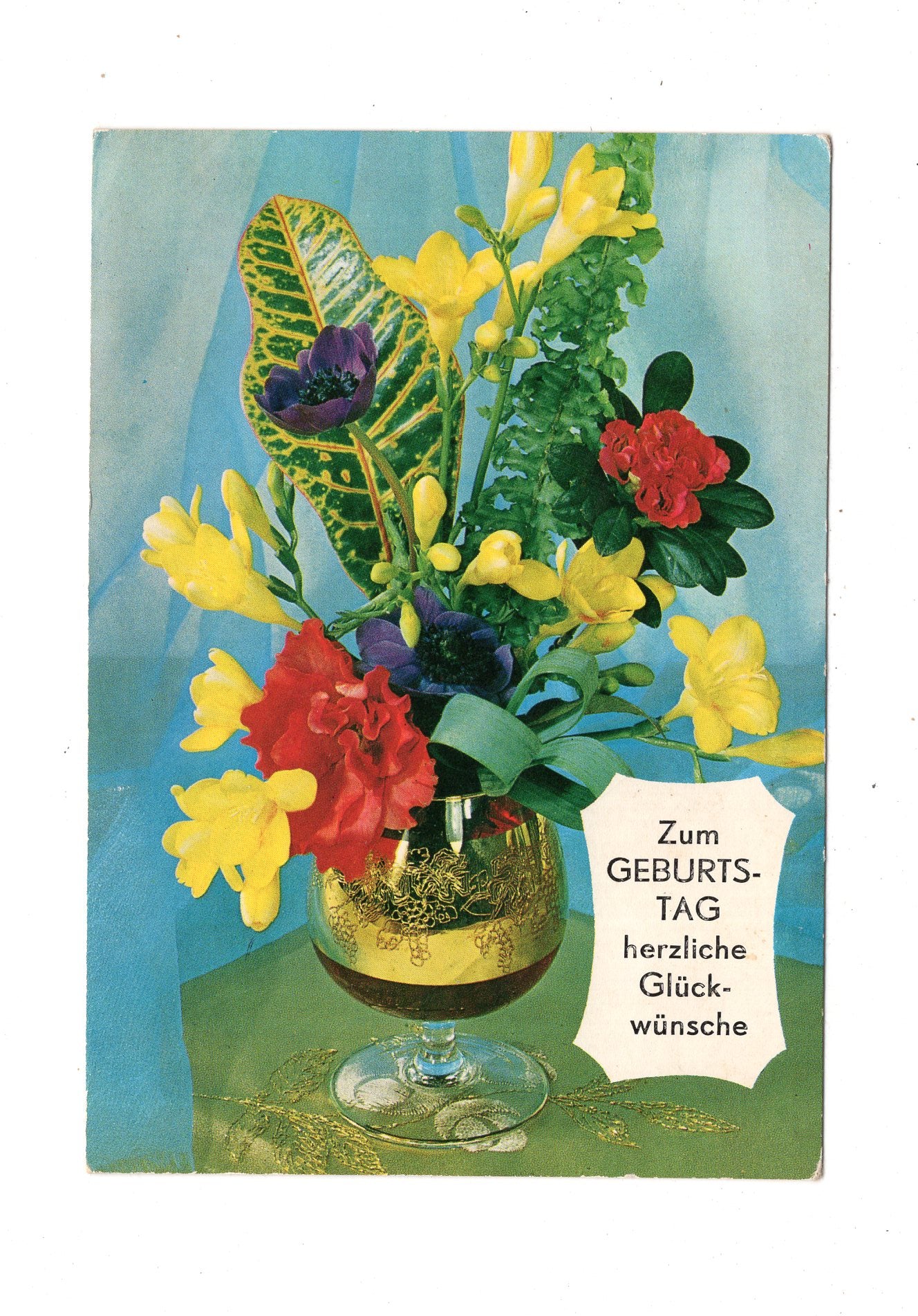 Ansichtskarte Glückwünsche / Glückwunsch zum Geburtstag / L1-58