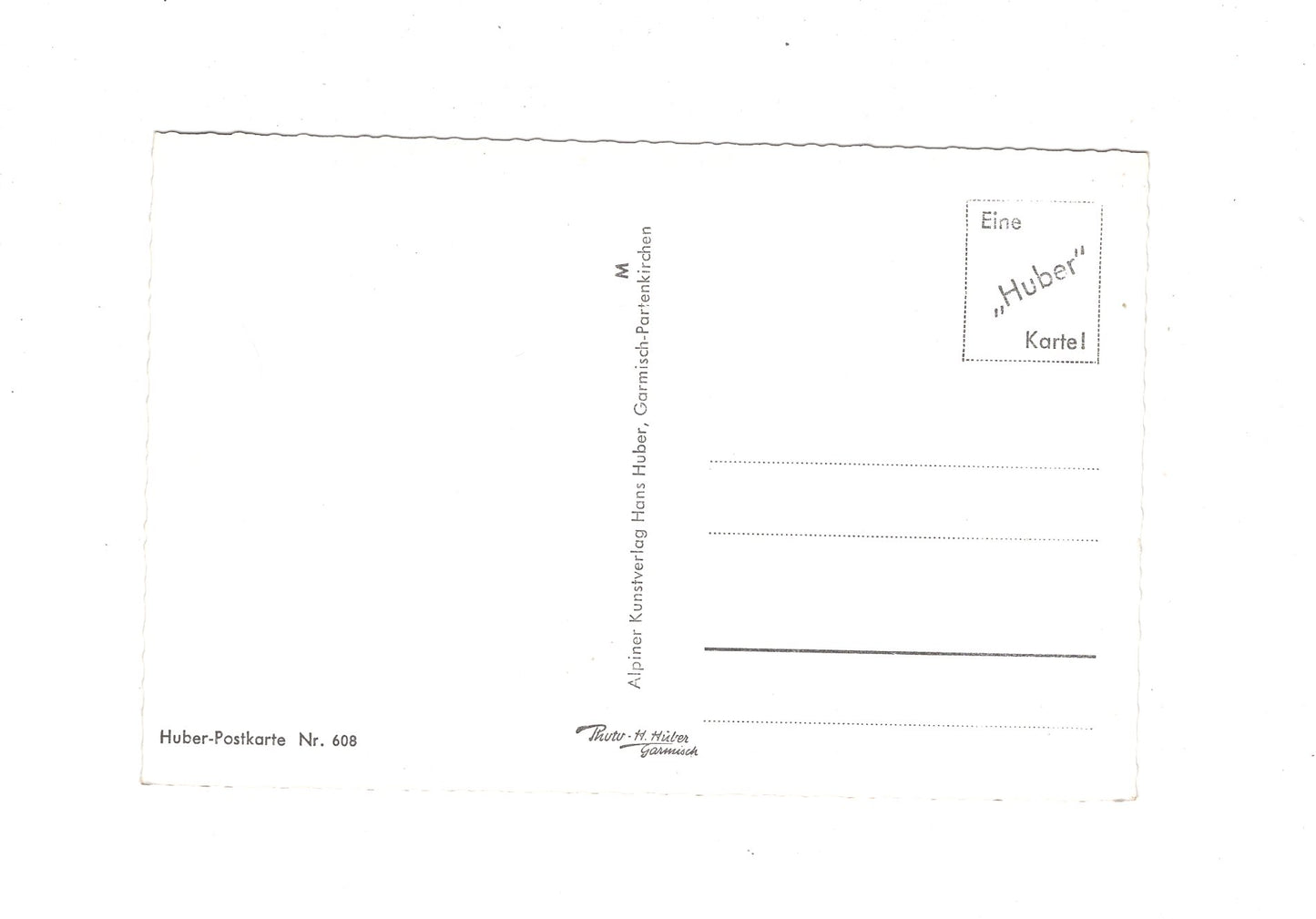 Ansichtskarte Zugspitzgipfel / Münchener Haus +++