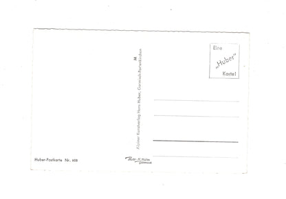 Ansichtskarte Zugspitzgipfel / Münchener Haus +++