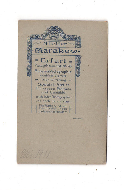 Fotografie Feine Dame - Erfurt 1911