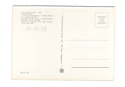 Ansichtskarte Stift Heiligenkreuz / Niederösterreich / Österreich
