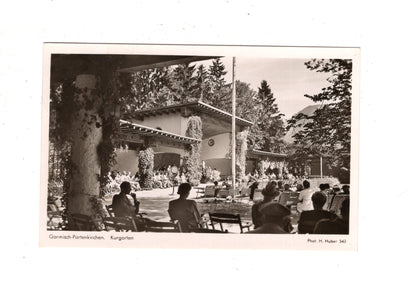Ansichtskarte Garmisch-Partenkirchen / Kurgarten / I1-69