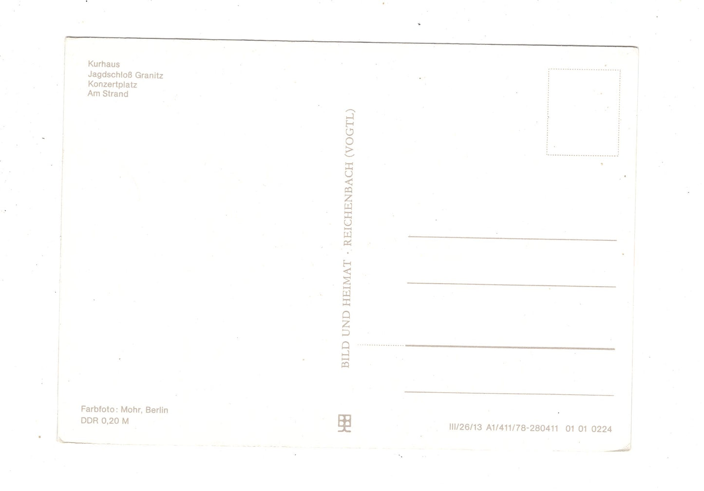 Ansichtskarte Insel Rügen / Ostseebad Binz / L1-67