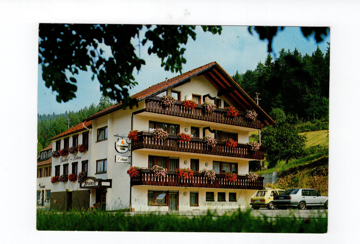 Ansichtskarte Enzklösterle / Schwarzwald / Gasthof zum Löwen