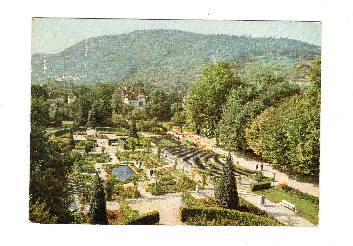 Ansichtskarte Bad Kreuznach / Oranienpark