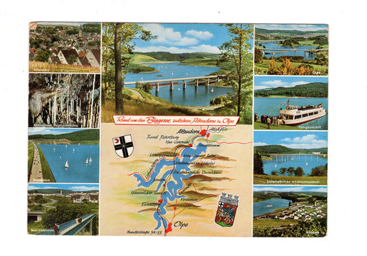 Ansichtskarte Rund um den Biggesee zwischen Attendorn und Olpe / I1-53