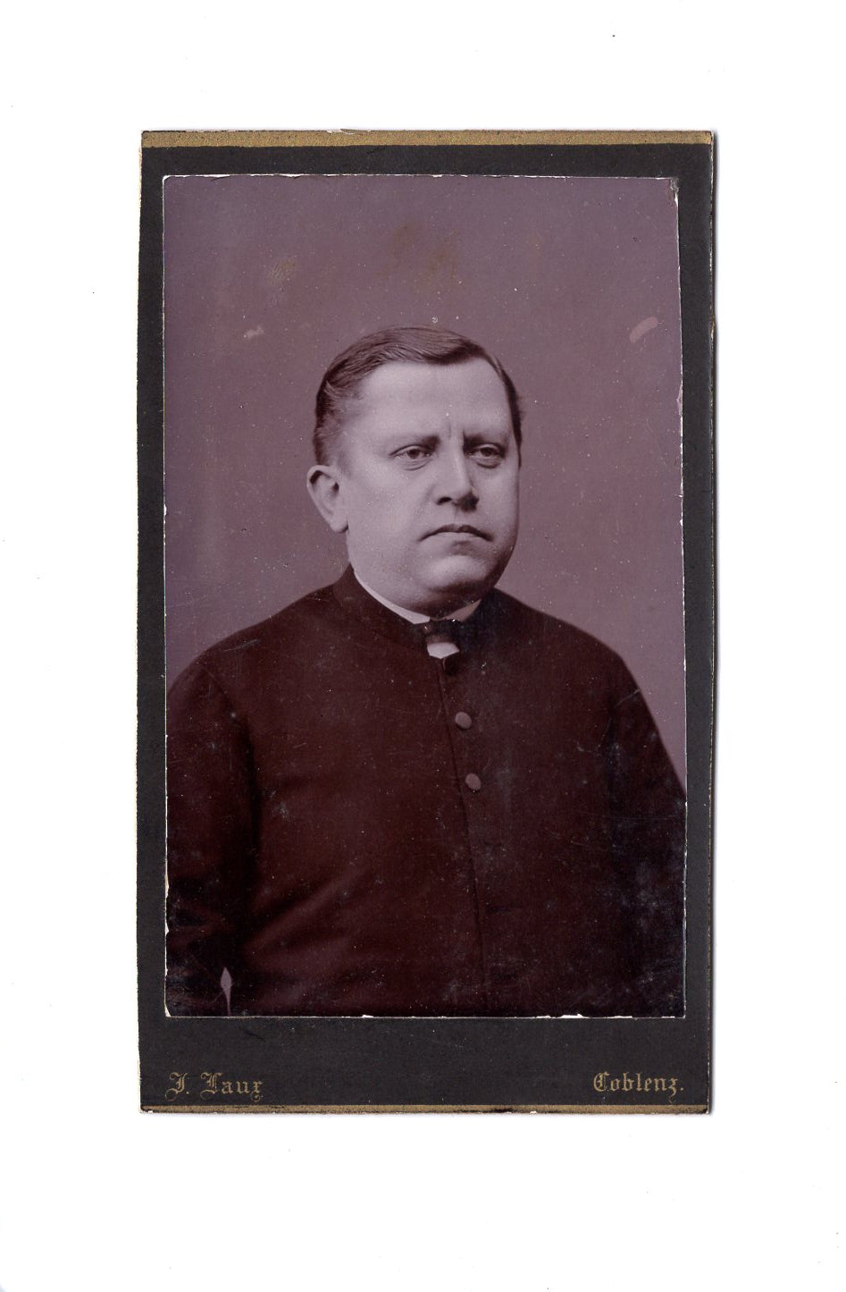 Fotografie Herrenportrait - Koblenz 1880er