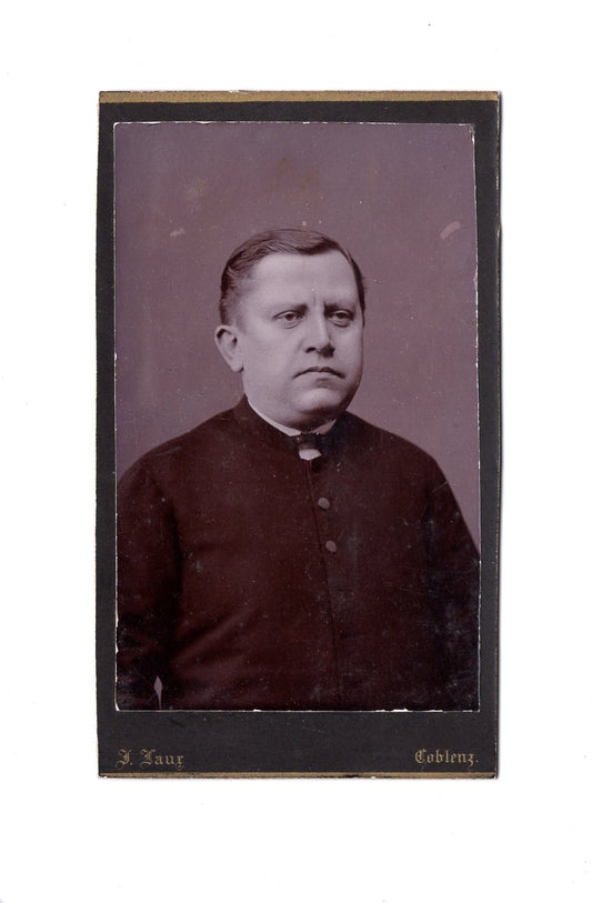 Fotografie Herrenportrait - Koblenz 1880er