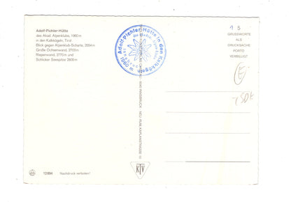 Ansichtskarte Adolf-Pichler-Hütte / Tirol / Österreich / N1-66