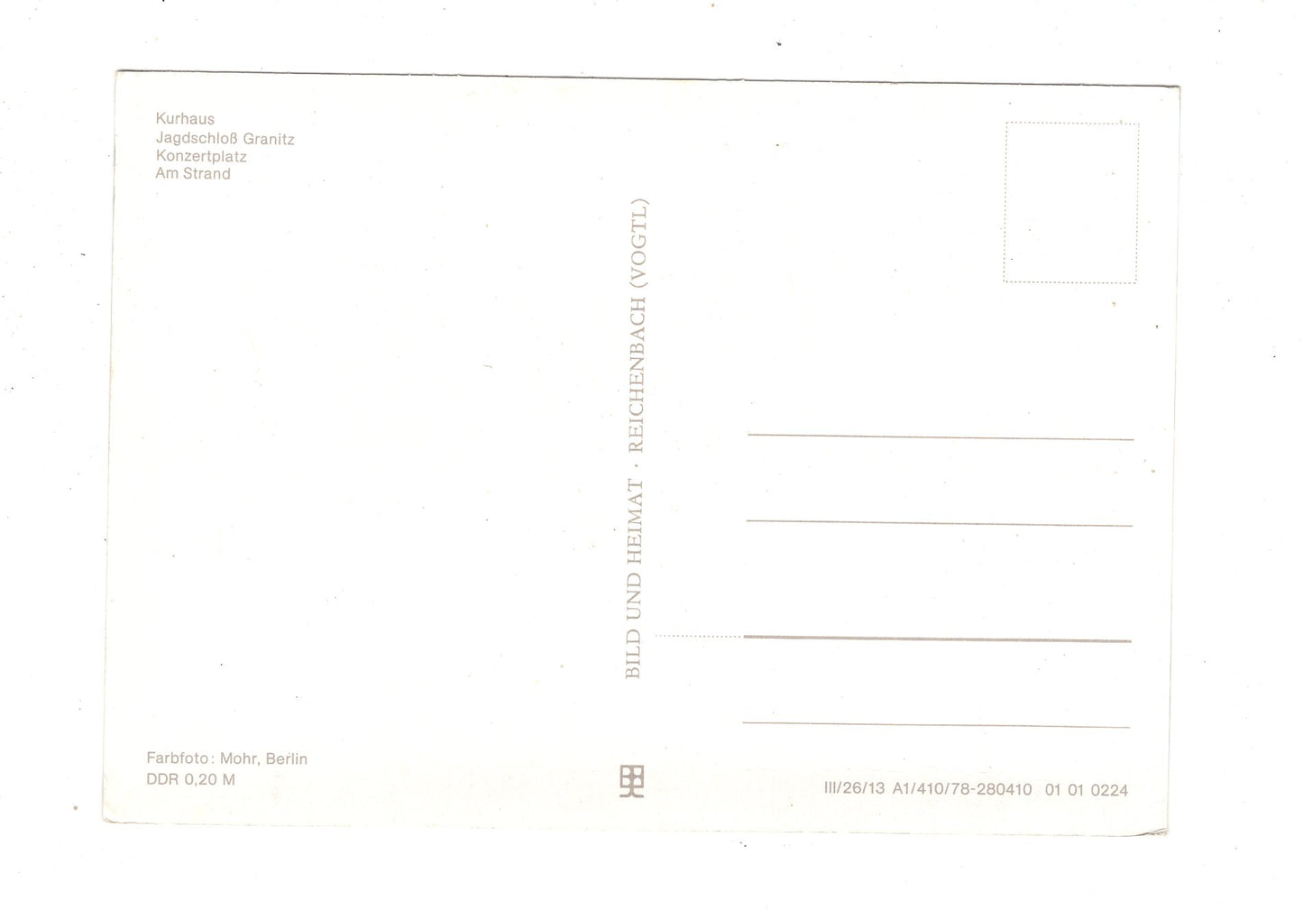 Ansichtskarte Insel Rügen / Ostseebad Binz / L1-68